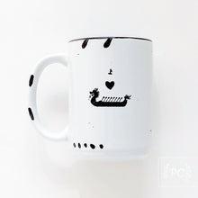i heart dragon boats | ceramic mug