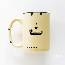 i heart dragon boats | ceramic mug