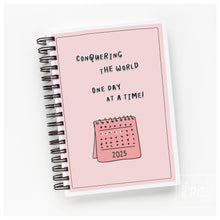 conquering the world one day at a time | planner