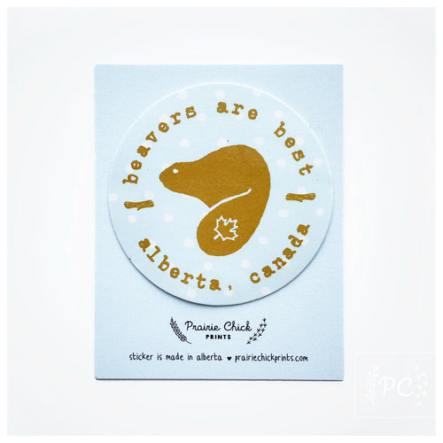 beavers are best | sticker