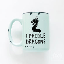 i paddle dragons | ceramic mug