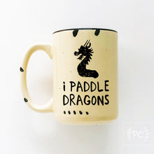 i paddle dragons | ceramic mug