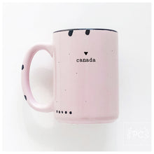 canada small heart | ceramic mug
