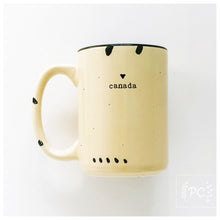 canada small heart | ceramic mug