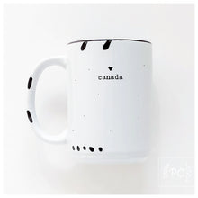 canada small heart | ceramic mug