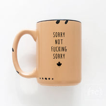 sorry not fucking sorry - canada | ceramic mug