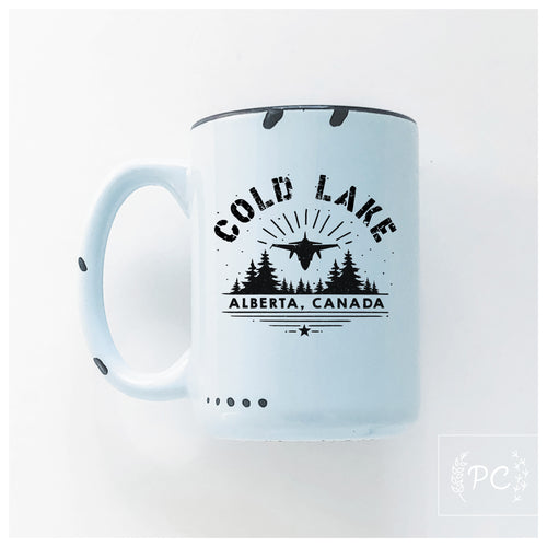 cold lake | ceramic mug