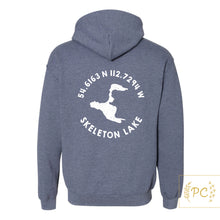 skeleton lake, alberta coordinates - ADULT unisex | hoodie