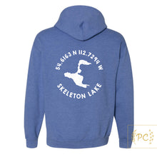 skeleton lake, alberta coordinates - ADULT unisex | hoodie