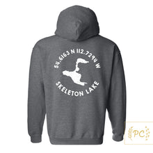 skeleton lake, alberta coordinates - ADULT unisex | hoodie