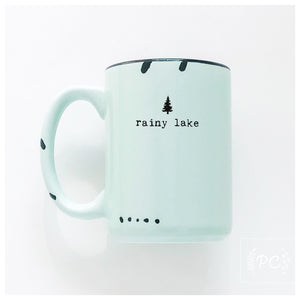 rainy lake 2 | ceramic mug