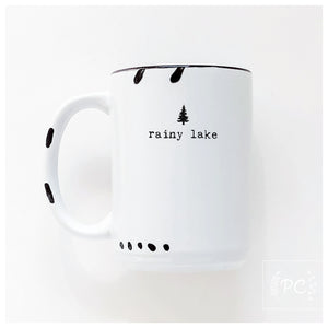 rainy lake 2 | ceramic mug