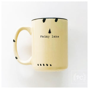 rainy lake 2 | ceramic mug