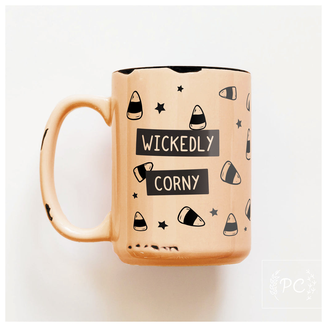 wickedly corny | ceramic mug