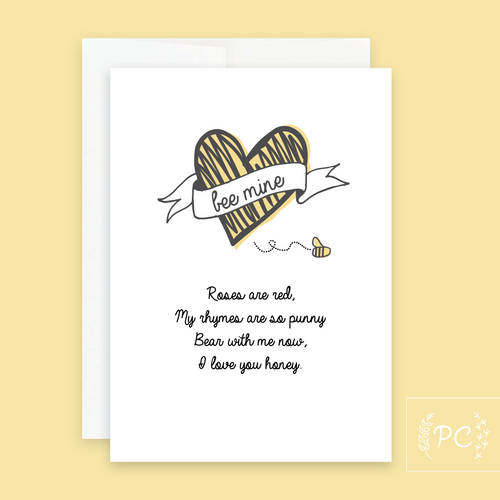i love you honey | greeting card