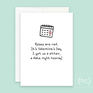 a date night hooray | greeting card