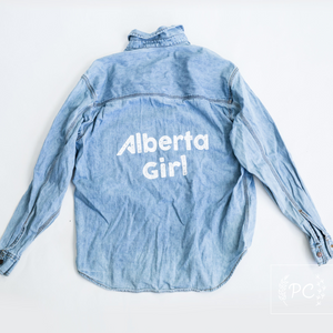 Vintage Denim | Alberta Girl - Men's L | 10