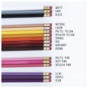 WHOLESALE 50 custom pencils