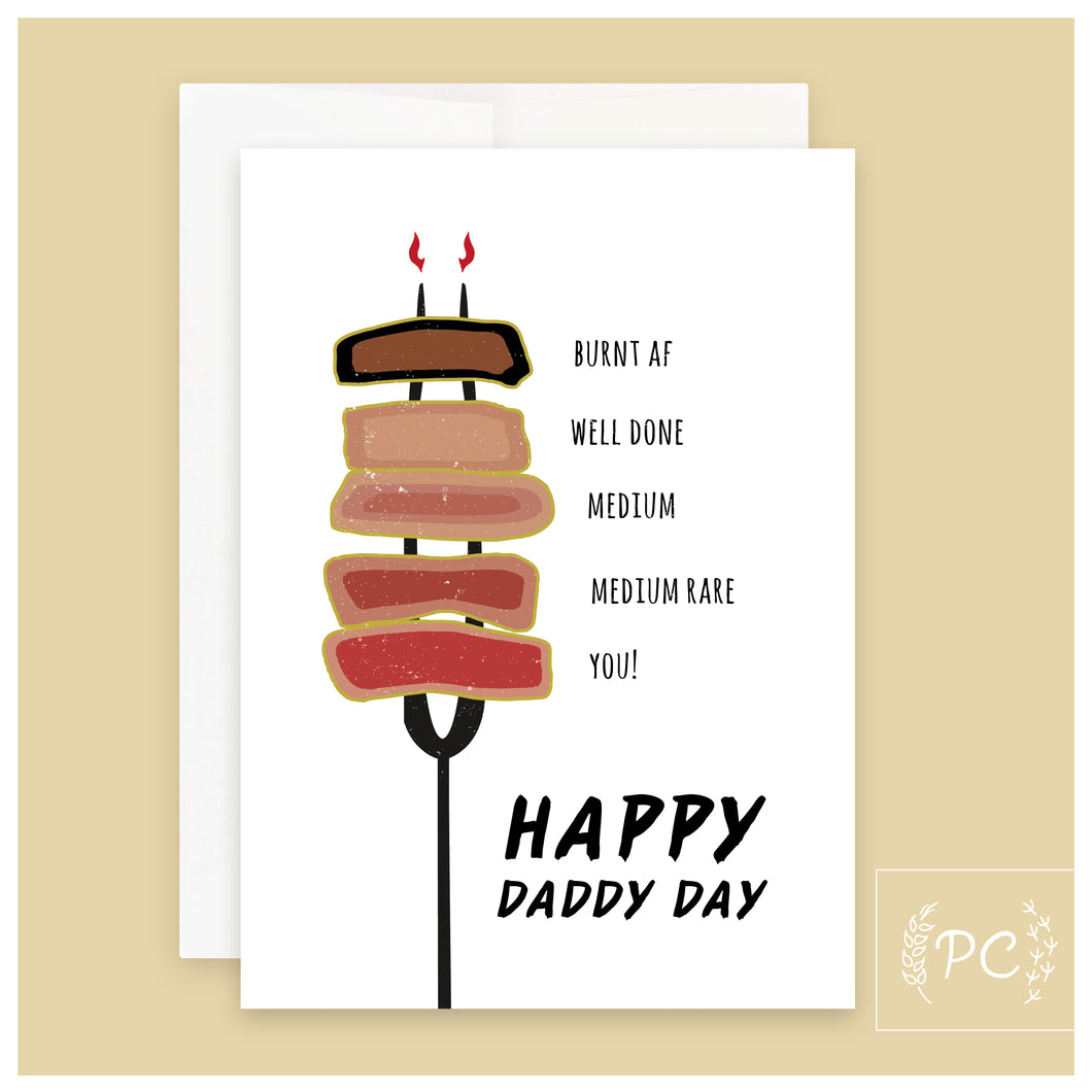 rare - happy daddy day | greeting card Prairie Chick Prints rare - happy daddy day | greeting card Prairie Chick Prints