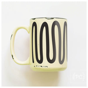 large squiggle | ceramic mug