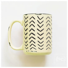 chevrons | ceramic mug