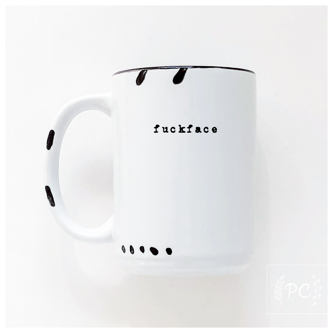 fuckface | ceramic mug