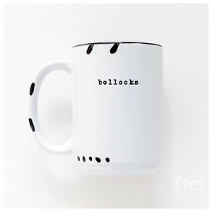 bollocks | ceramic mug