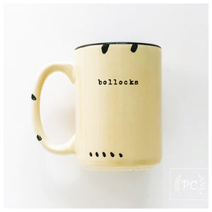 bollocks | ceramic mug