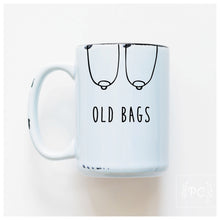 old bags | ceramic mug