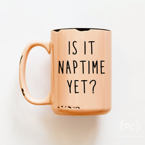 is it naptime yet?