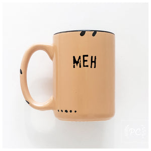 meh | ceramic mug