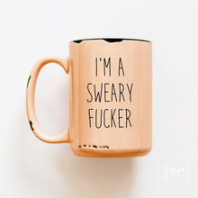 i'm a sweary fucker | ceramic mug