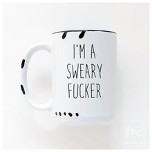 i'm a sweary fucker | ceramic mug