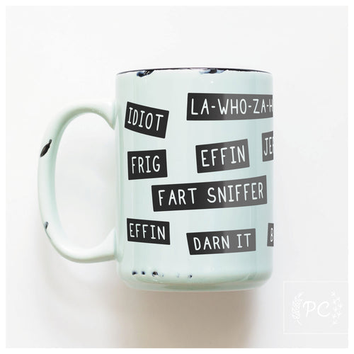 pg rated insults | ceramic mug