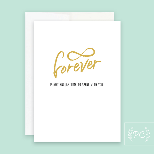 forever | greeting card