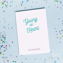 young at heart | greeting card