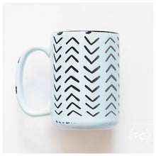 chevrons | ceramic mug