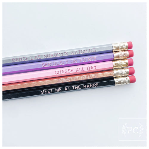dance | pencil set