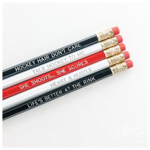 hockey girls | pencil set