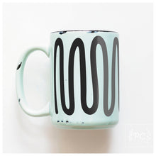 large squiggle | ceramic mug