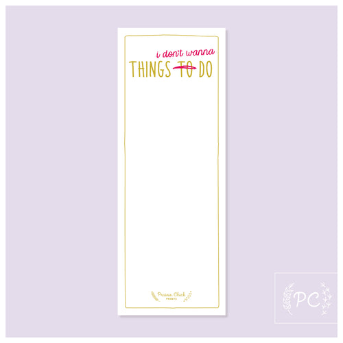 things I don't wanna do (gold)