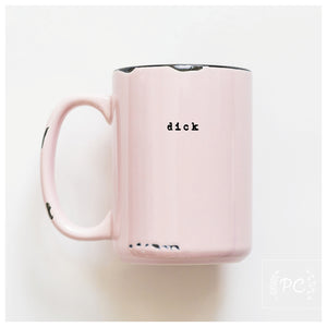 dick | ceramic mug