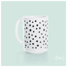 polka dots | ceramic mug